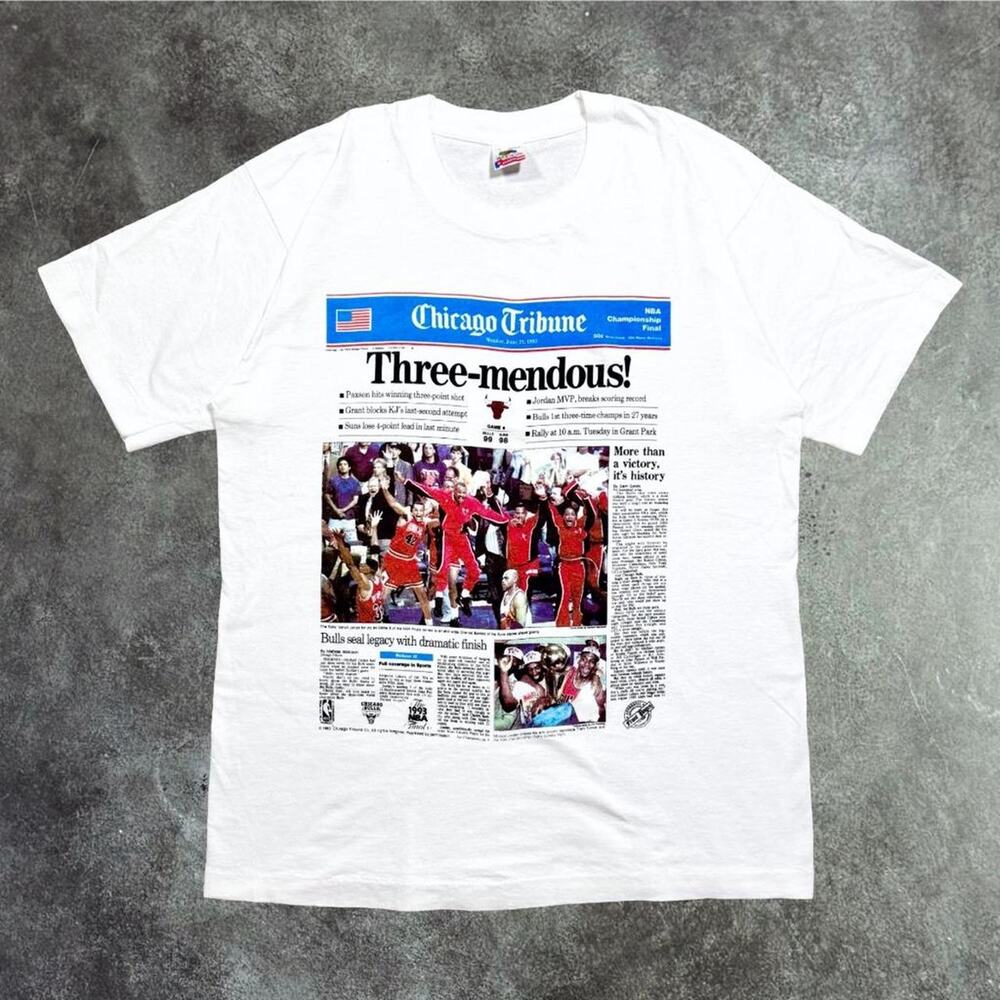 Vintage 1993 chicago bulls championship